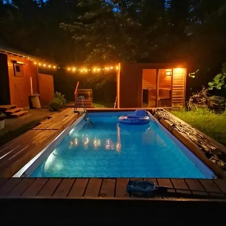 Dziki Zakatek Piskornia Dom Z Sauna Exterior photo