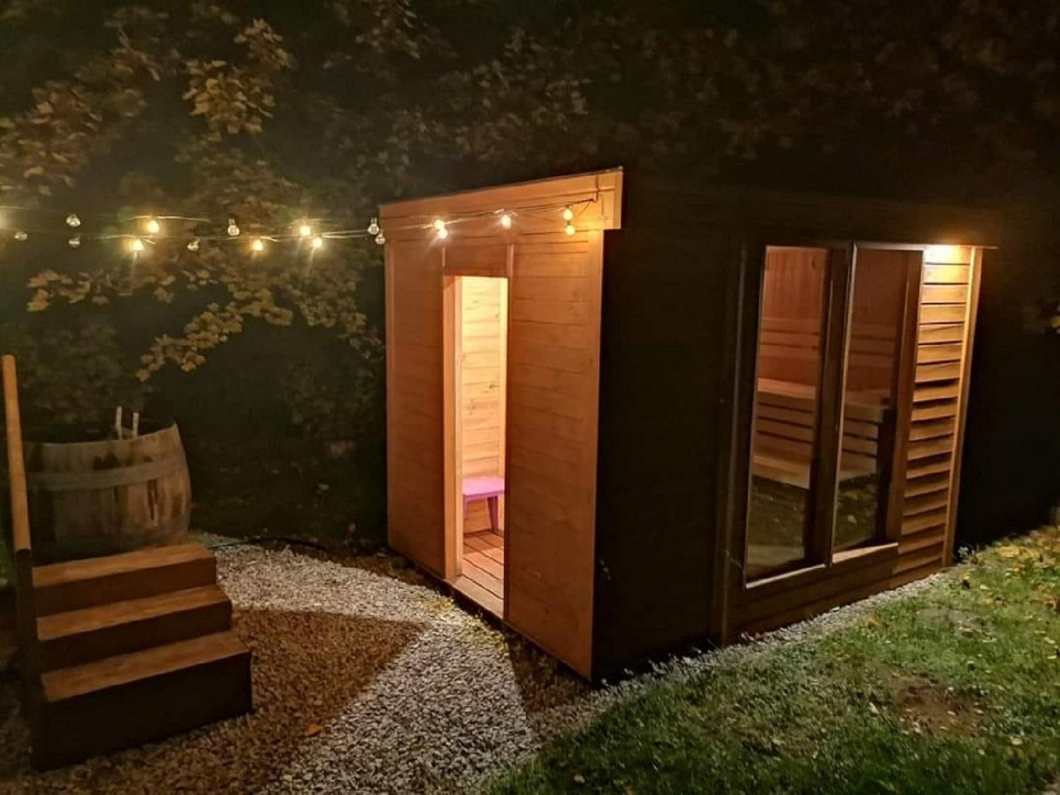 Dziki Zakatek Piskornia Dom Z Sauna *